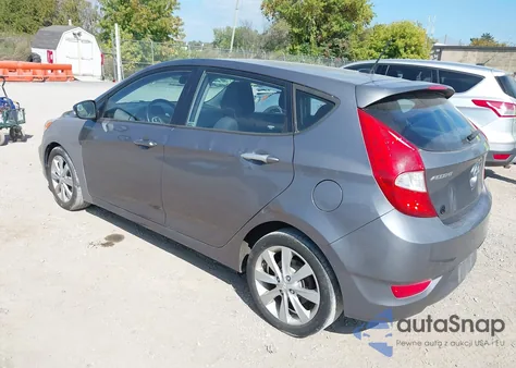 2014 Hyundai Accent Se z USA, uszkodzony, nr VIN KMHCU5AE5EU158810